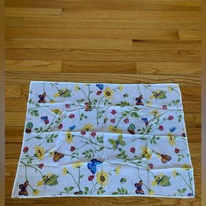 D. Porthault handkerchief or napkin